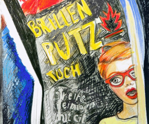 Farbstift Zeichnungen