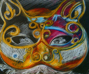 Farbstift Zeichnungen