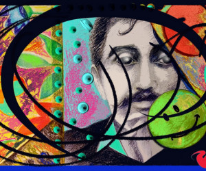 Farbstift Zeichnungen