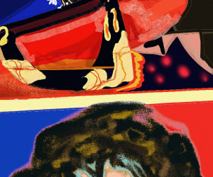 Farbstift Zeichnungen