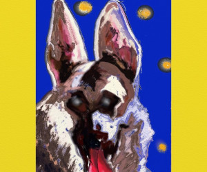 Farbstift Zeichnungen